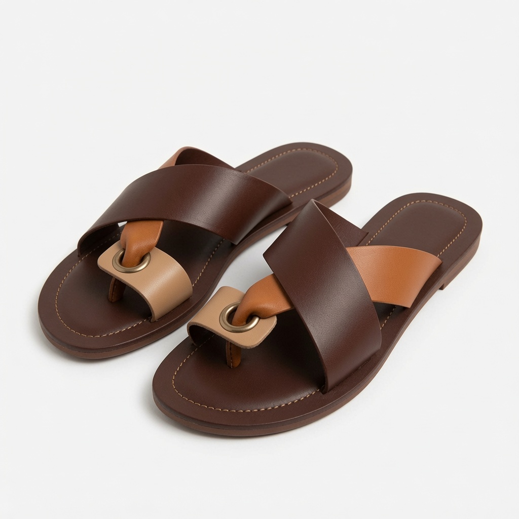 Sandale Nœllia Marron